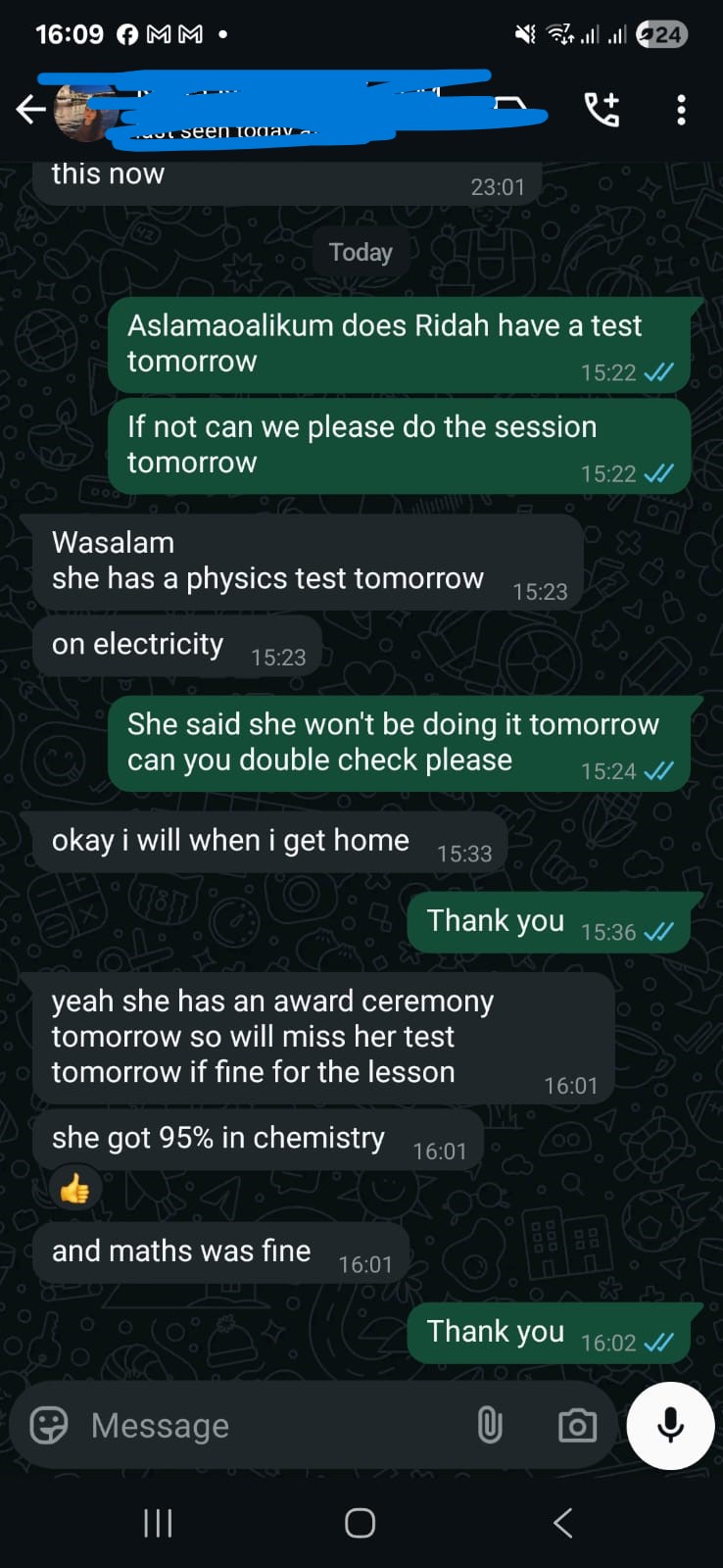Parent WhatsApp review 4