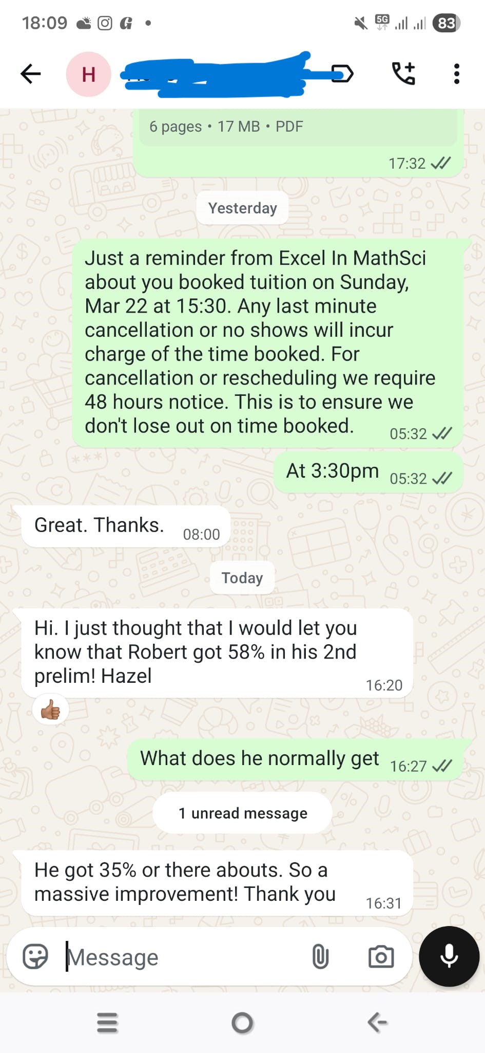 Parent WhatsApp review 7