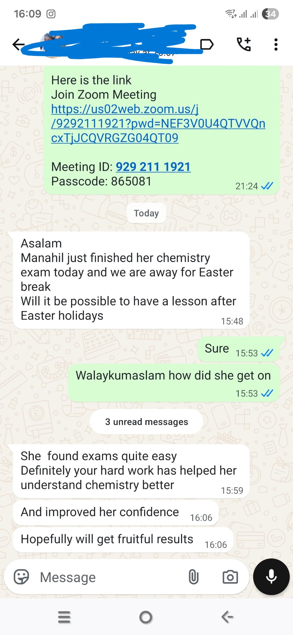 Parent WhatsApp review 9