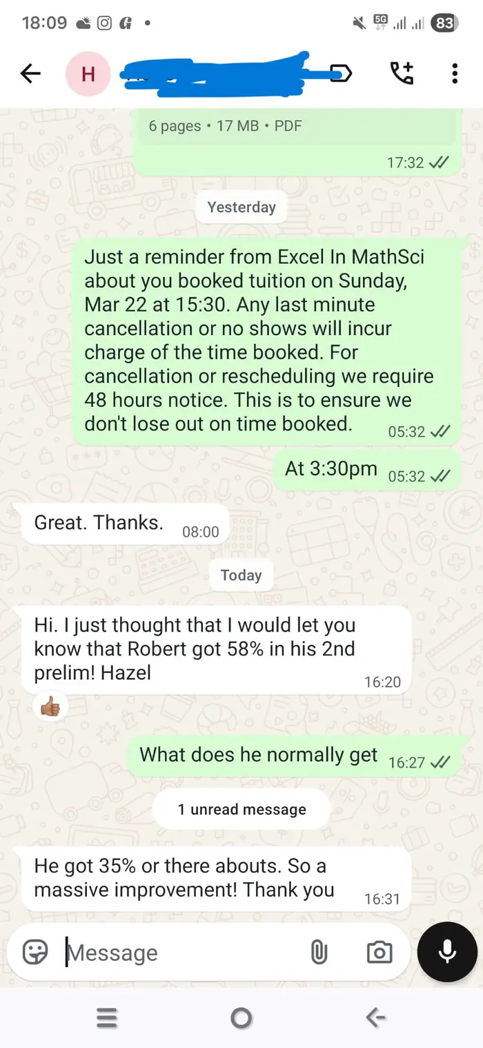 Parent WhatsApp review 7
